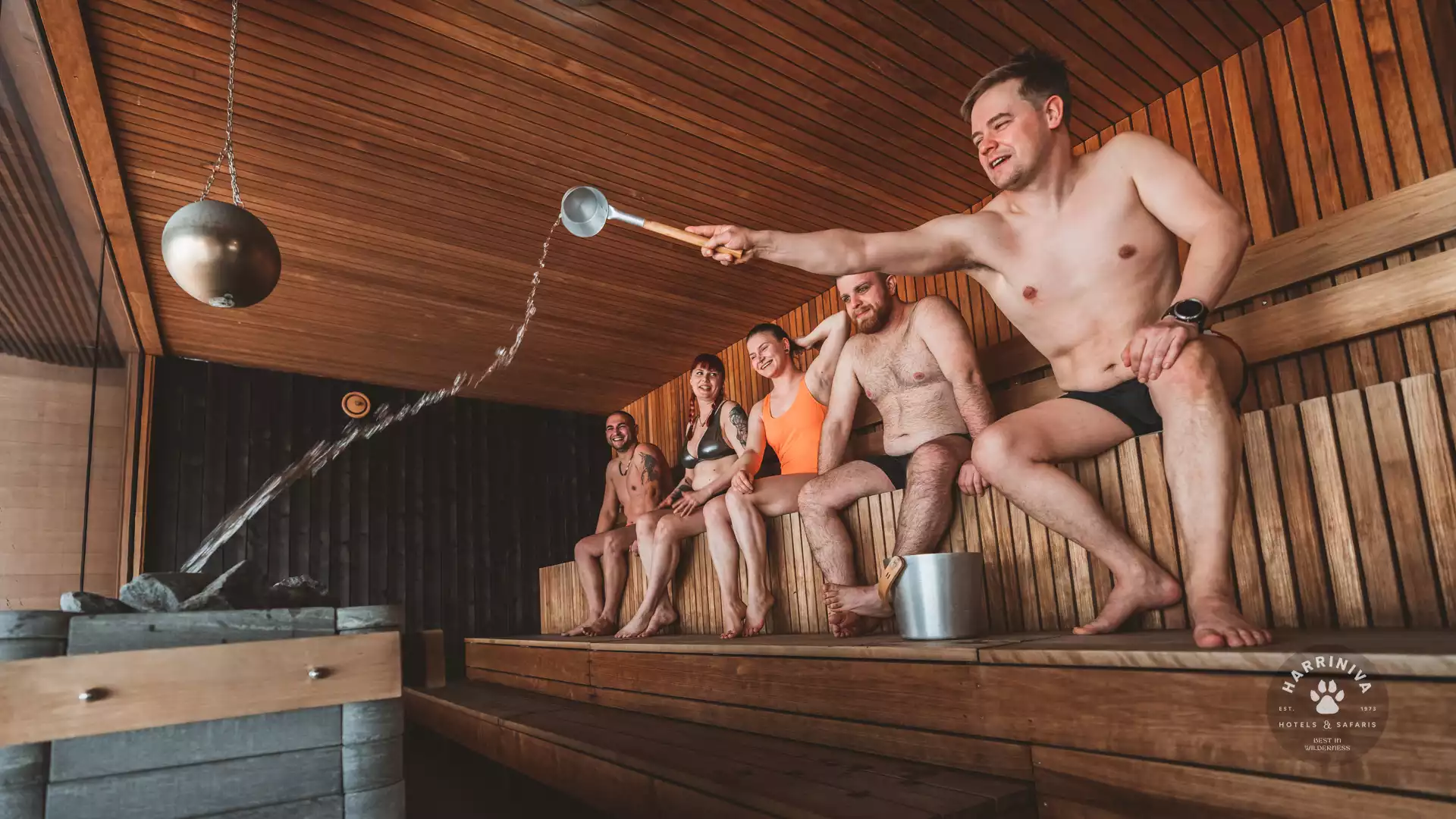 Langlaufen en ontspannen in Arctic Sauna World