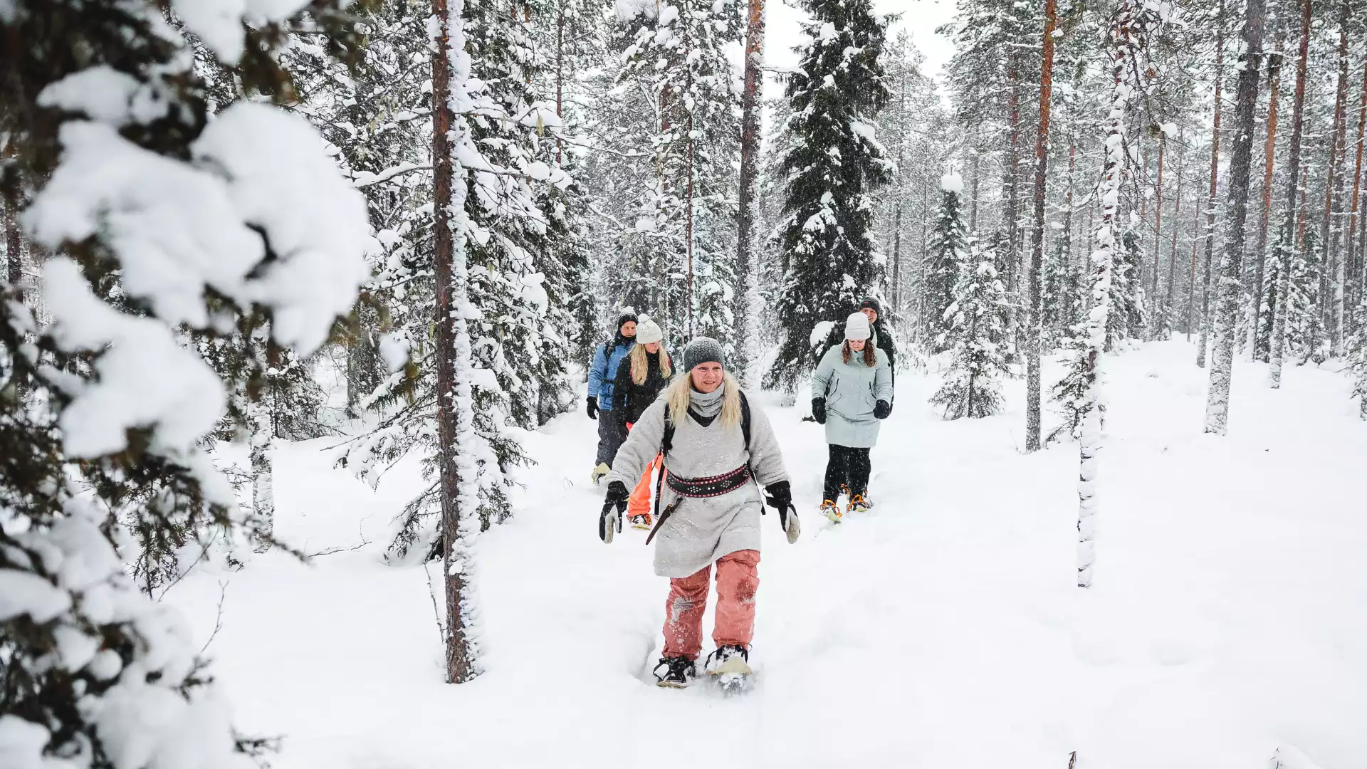 Op sneeuwschoenen door de wildernis 