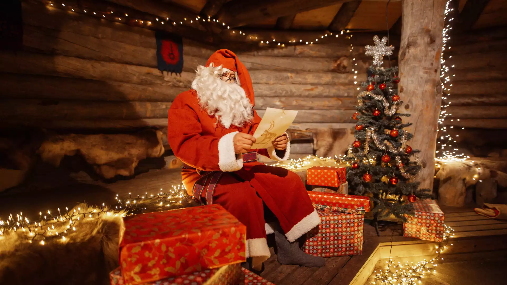 Bezoek aan Santa Claus