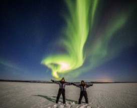 noorderlicht-sledetocht-arctic-circle
