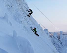 ruka-ijsklimmen