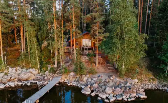 Bungalow in Lapland fly & drive