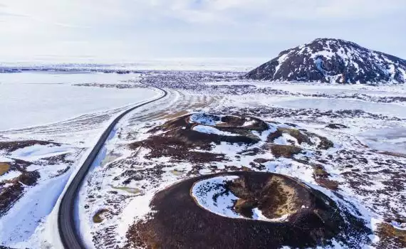 Noorderlicht in IJsland - Fosshotel Mývatn