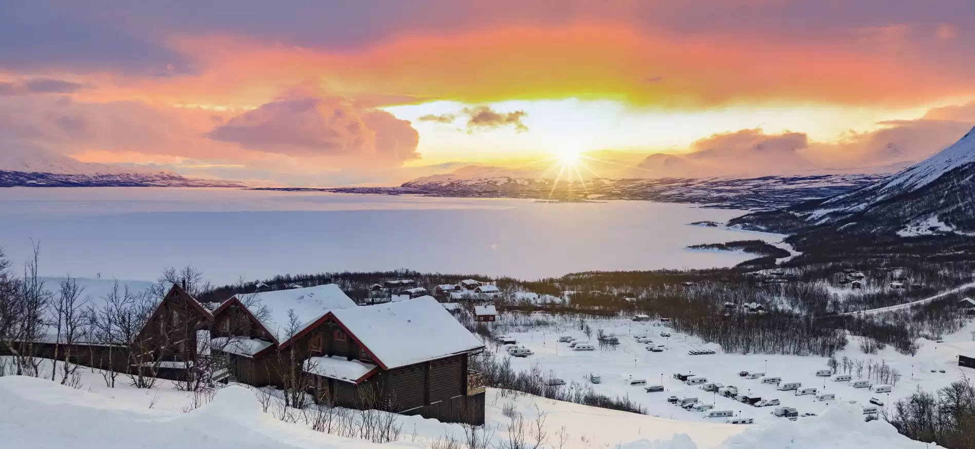 De winterwonderen van Abisko