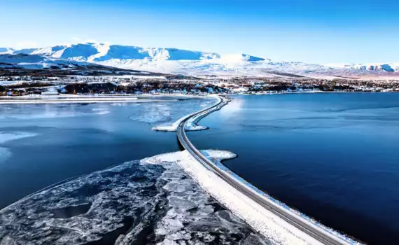 Winter in IJsland