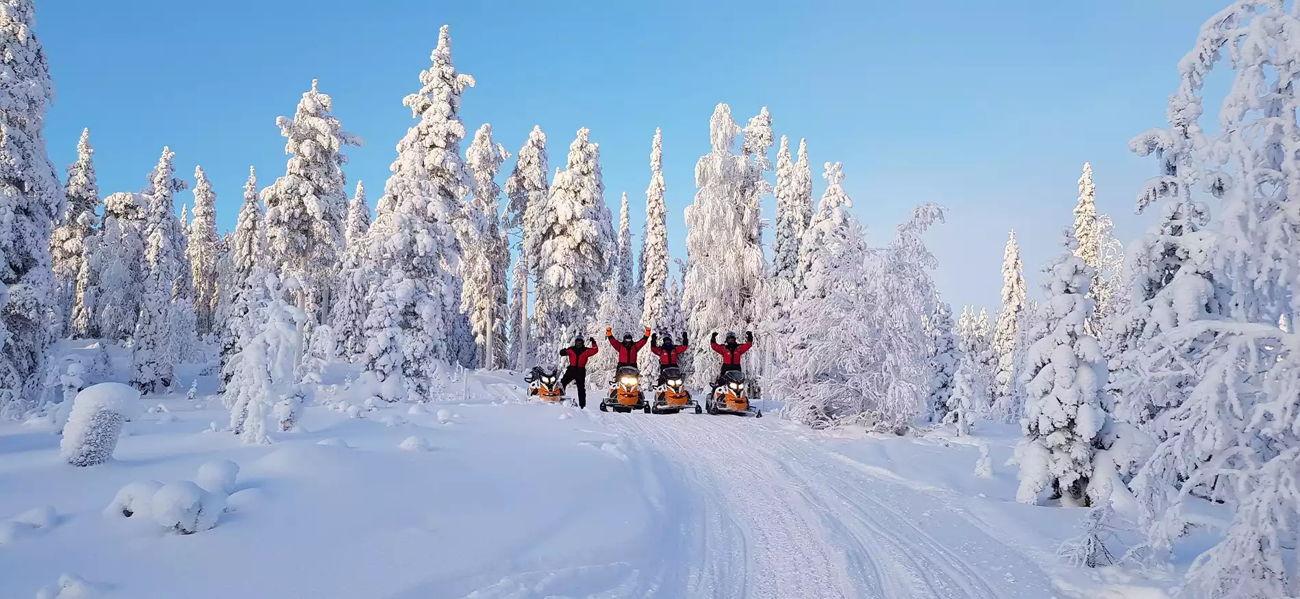 Midweek Sneeuwscooter avontuur Kuusamo