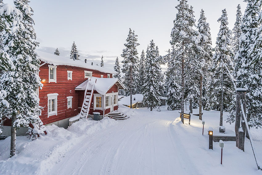 kerst nellim lapland