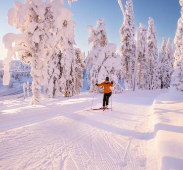 langlaufen lapland