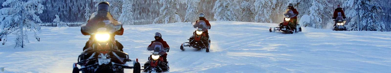 Sneeuwscootertocht Lapland