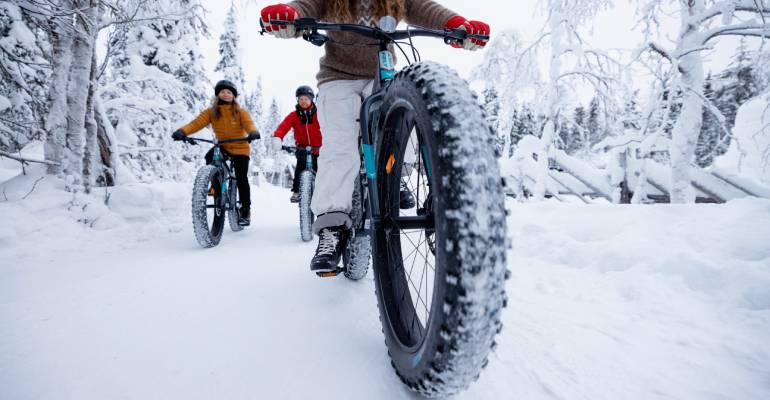lapland fatbike grote banden