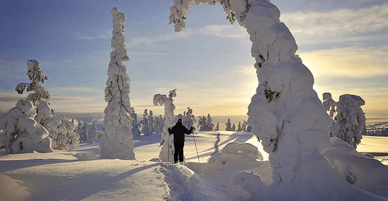 februari lapland