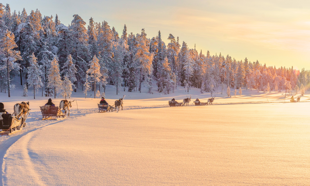 Lapland in maart