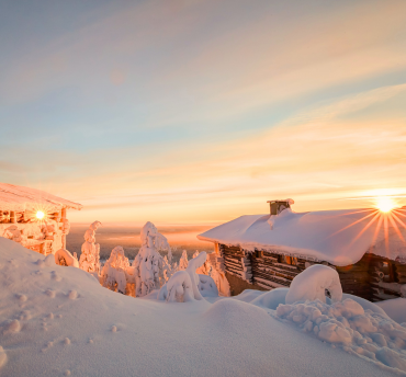 Lapland in maart