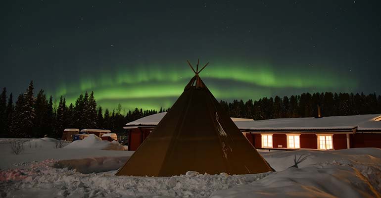 lapland in maart