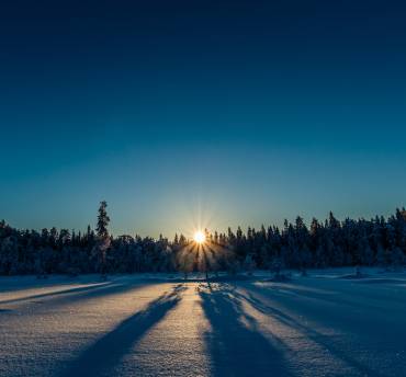 Skelleftea in de winter