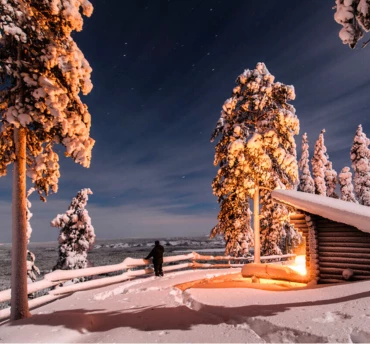 Lapland in februari