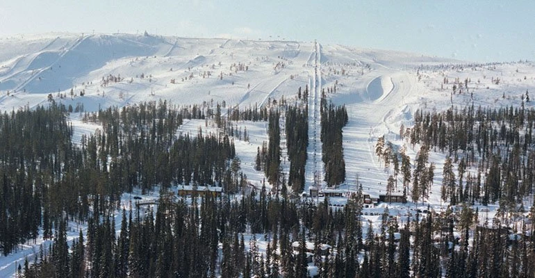 ski luosto lapland finland