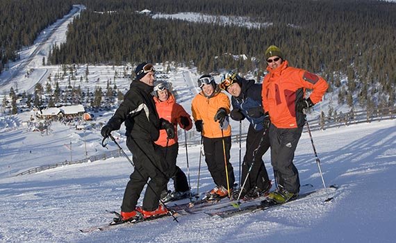 wintersport akaslompolo lapland