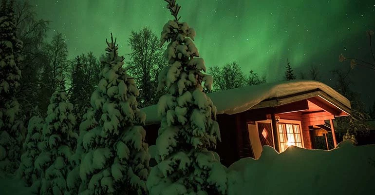zweeds lapland winter
