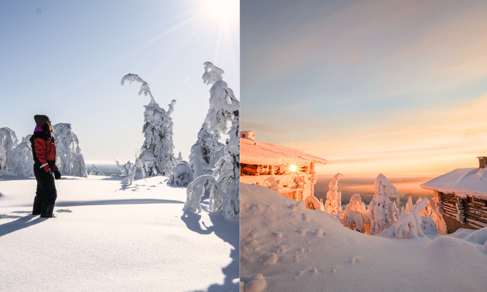 dag tot dag schema Lapland maart