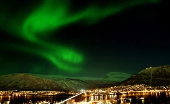 Noorderlicht in Tromso